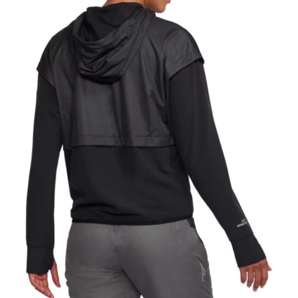 Under Armour Black Unstoppable Gore Windstopper Jacket Size Small - Picture 12 of 12